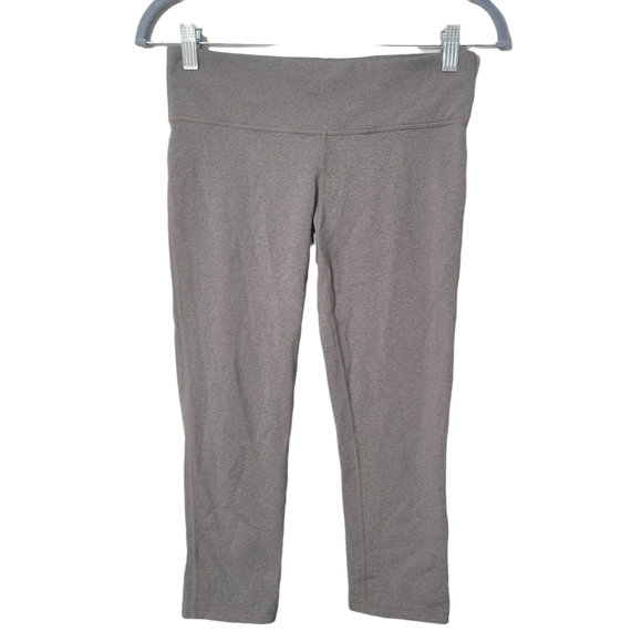 Prana Gray Cropped Leggings - Picture 1 of 9